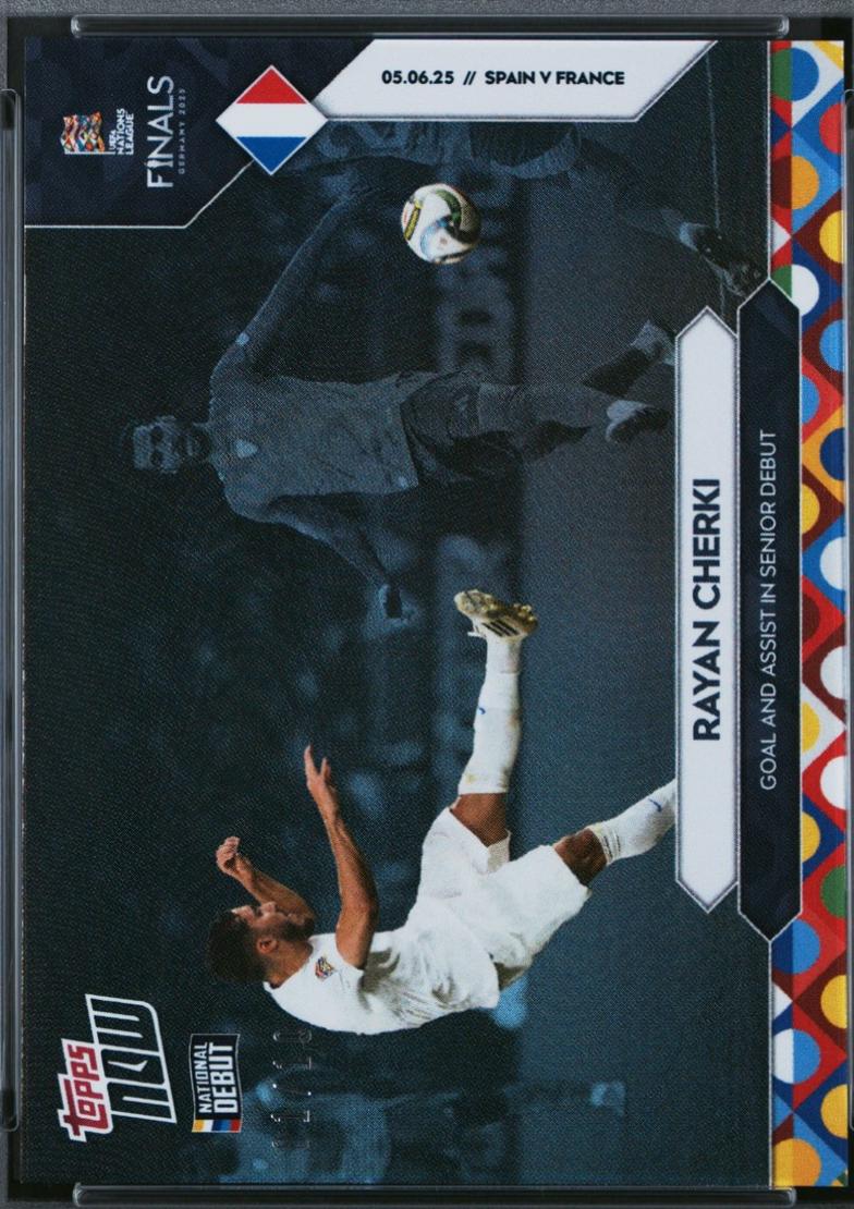 Rayan Cherki [Black Foil] #1