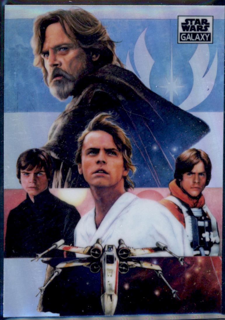 2021 The Skywalker Saga Luke [Refractor] #91