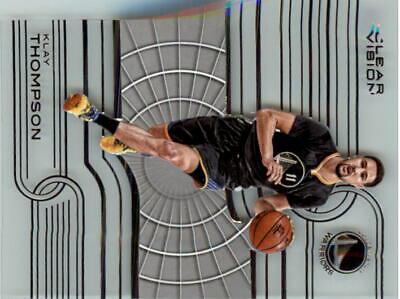 Klay Thompson #44 Basketball Cards 2015 Panini Clear Vision