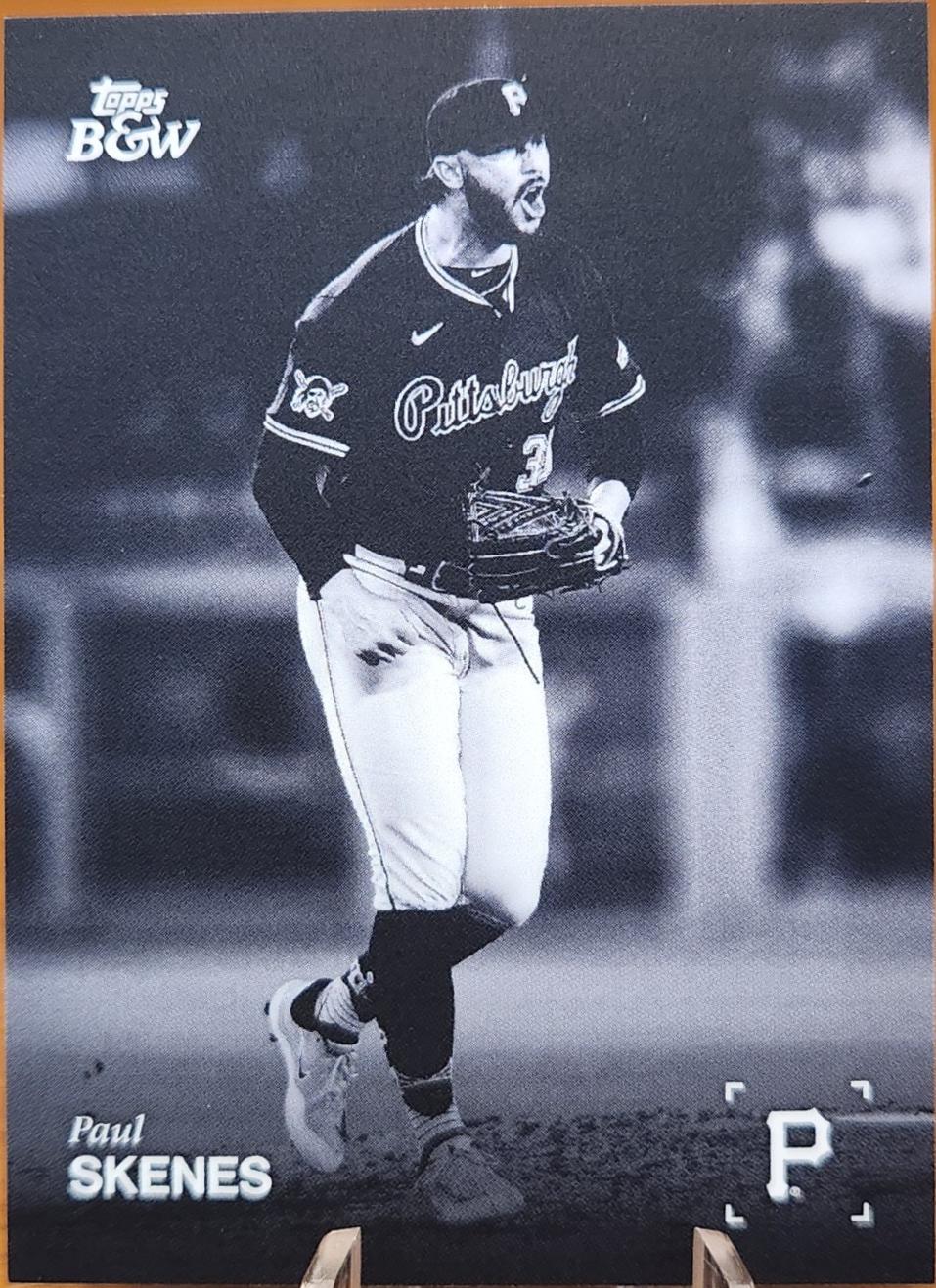 Paul Skenes [Image Variation SP] #8-SP Prices | 2025 Topps Black