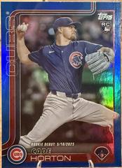 Cade Horton [Blue Rainbow Foil] #US214 Prices [Rookie] | 2025