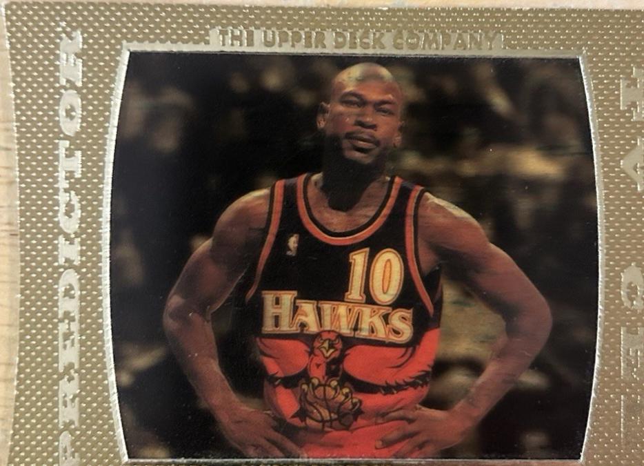 Mookie Blaylock #TV1 1996 Upper Deck Predictor 1 Tv Cel Basketball