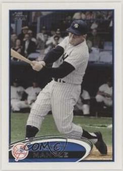 Mickey Mantle #7 Baseball Cards 2012 Topps Mini