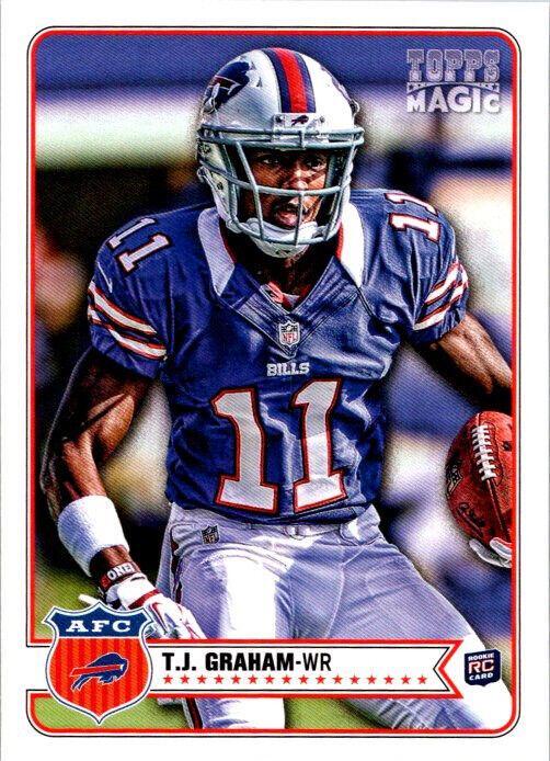 T.J. Graham #38 Football Cards 2012 Topps Magic