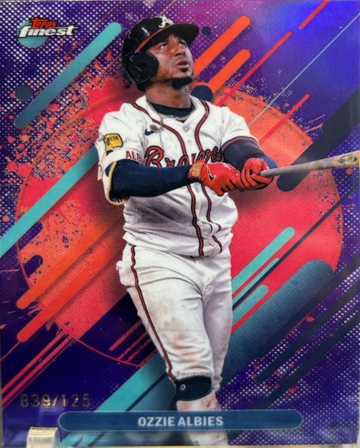 Ozzie Albies [Purple Refractor] #222