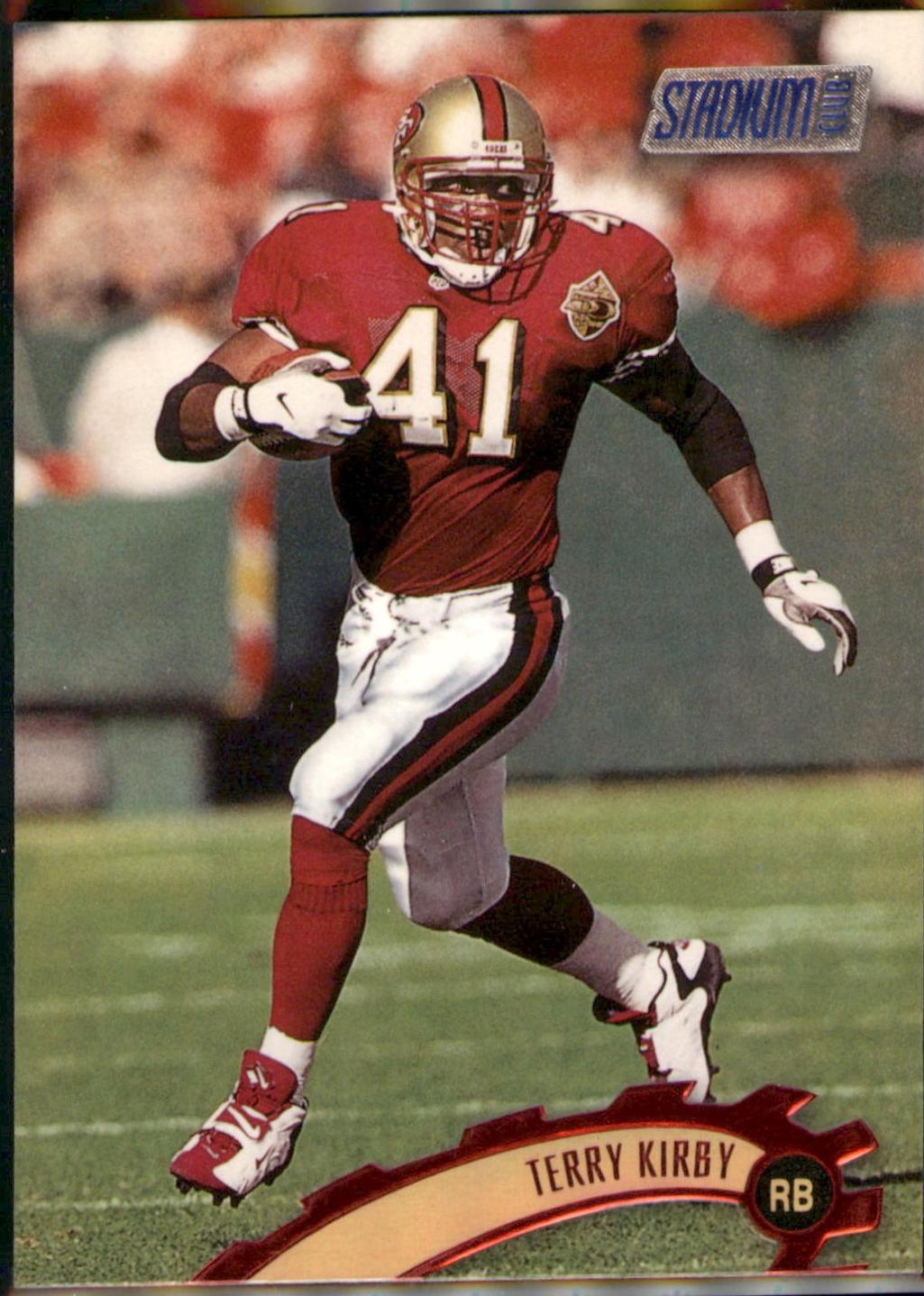 Terry Kirby #300 1997 Stadium Club Football