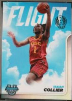 Isaiah Collier #FC-4 Basketball Cards 2023 Bowman Best University Flight Club