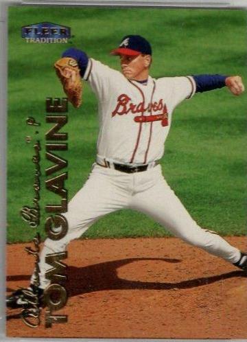 Tom Glavine #115 Baseball Cards 1999 Fleer