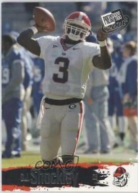 D.J. Shockley #7 Football Cards 2006 Press Pass