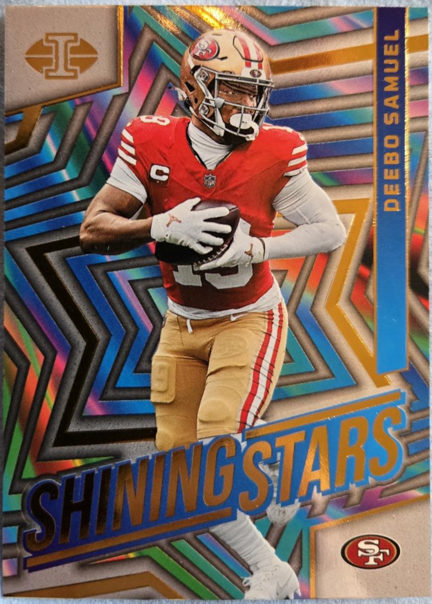 Deebo Samuel #17 Football Cards 2024 Panini Illusions Shining Stars