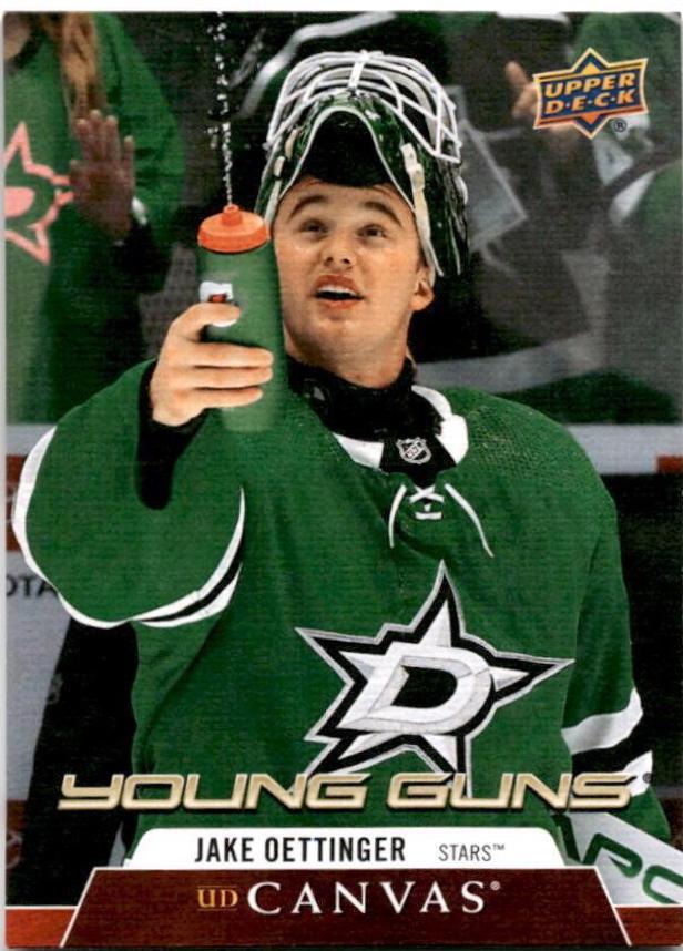 Jake Oettinger #C98 Hockey Cards 2020 Upper Deck UD Canvas