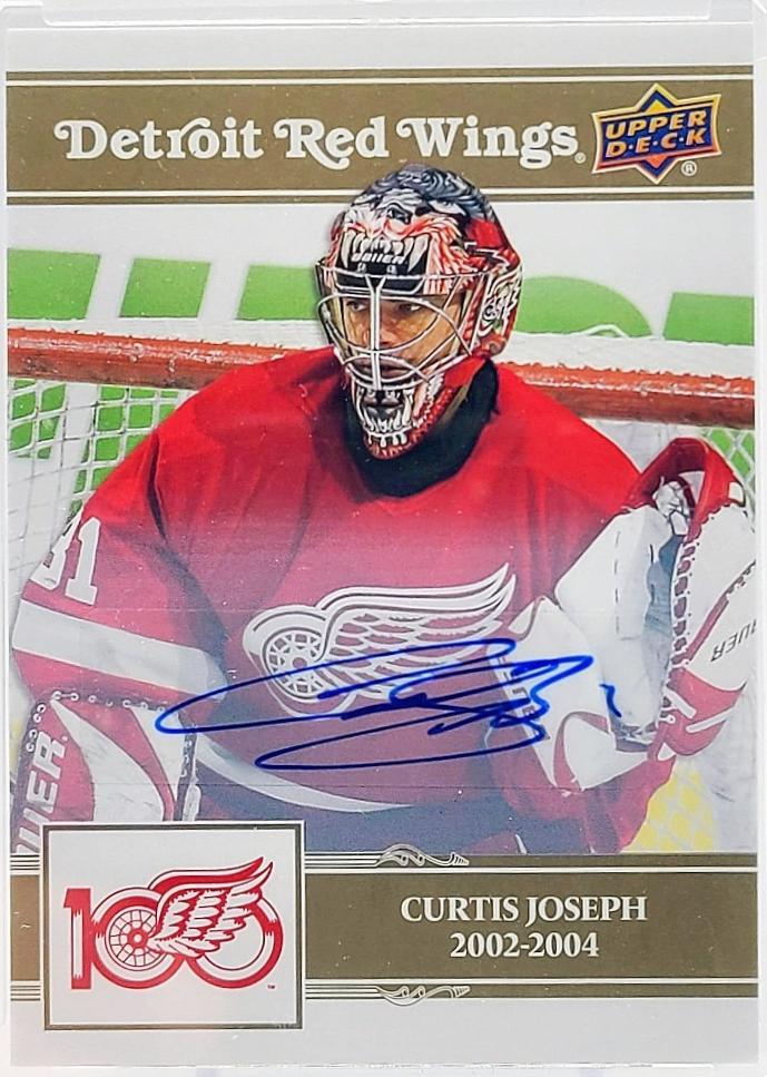 Curtis Joseph [Gold Autograph] #50