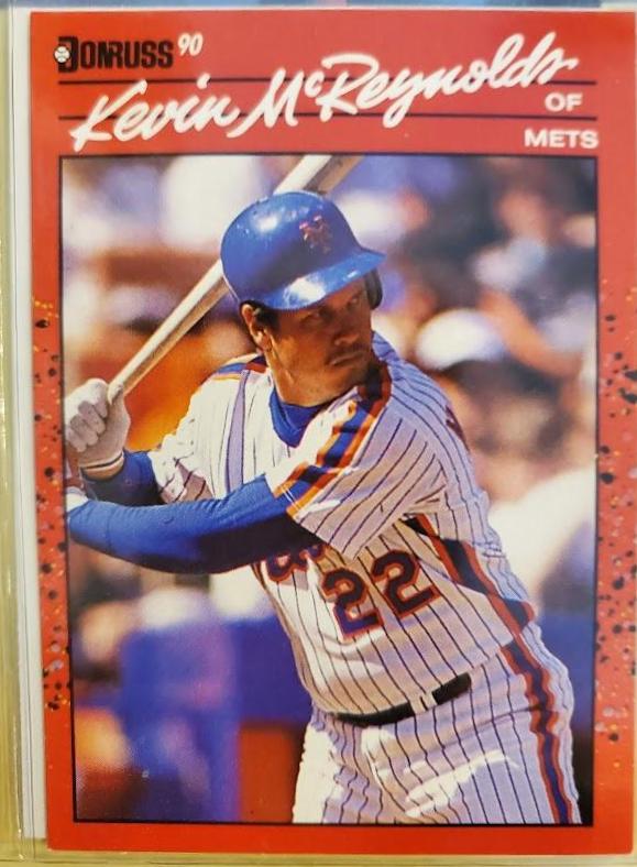 Kevin McReynolds (1990 Donruss)