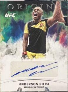 Anderson Silva #OA-ASV Ufc Cards 2022 Panini Chronicles UFC Origins Autographs