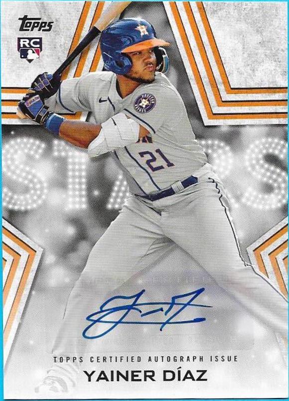 Yainer Diaz [Gold] #BSA-YD