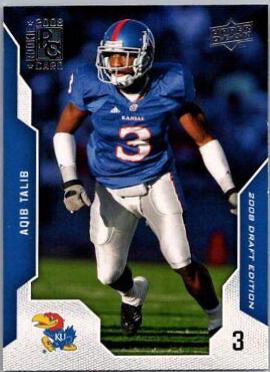Aqib Talib #7 Football Cards 2008 Upper Deck Draft Edition