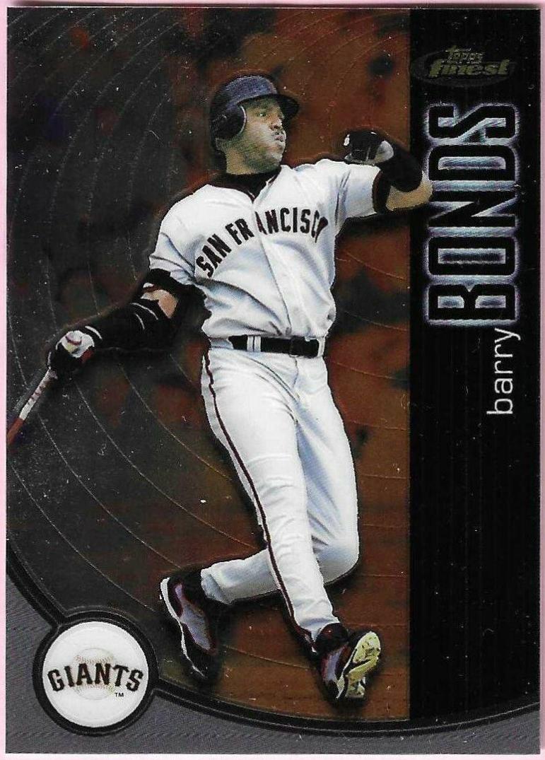 Barry Bonds #30 Baseball Cards 2001 Finest