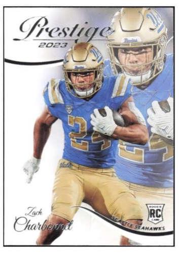 Zach Charbonnet #389 Football Cards 2023 Panini Prestige
