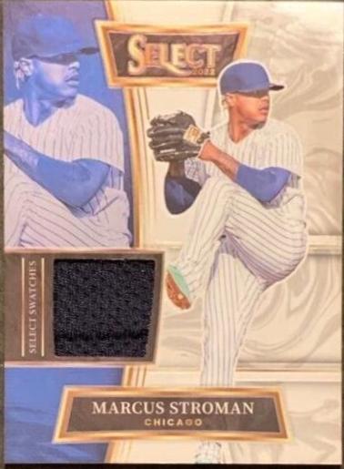 Marcus Stroman #SELS-MS Baseball Cards 2022 Panini Select Swatches