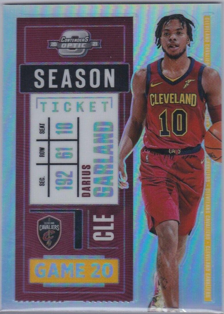 Darius Garland #1 Basketball Cards 2020 Panini Contenders Optic
