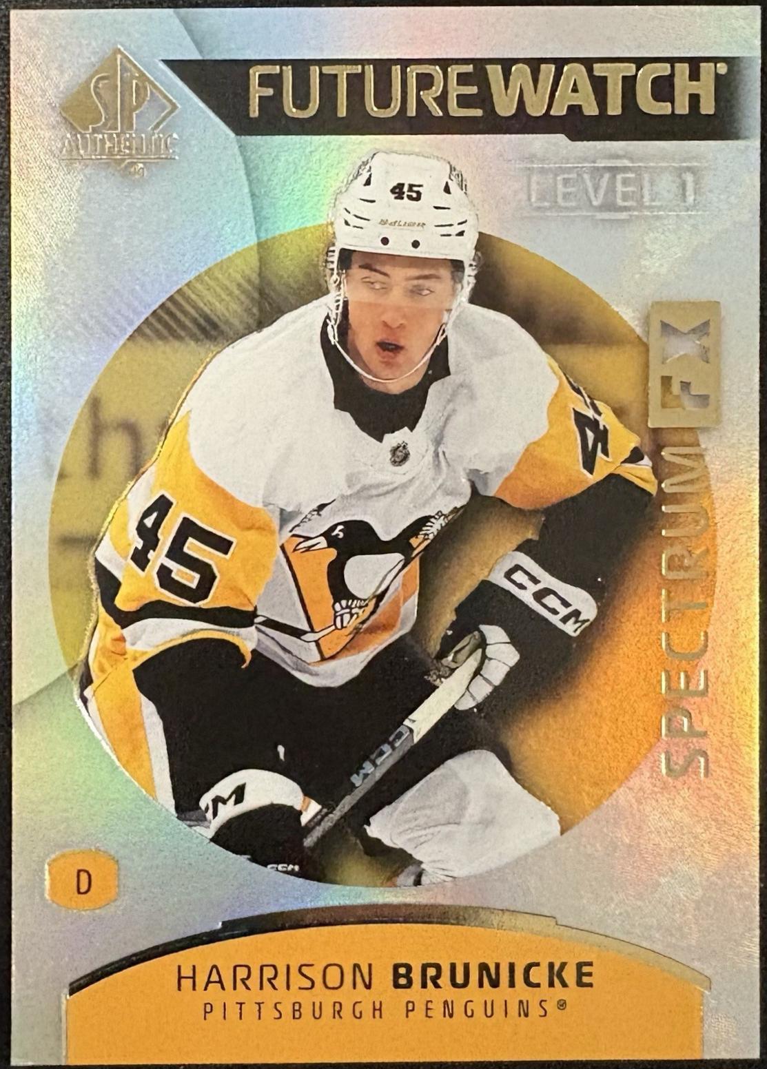 Harrison Brunicke #S-52 2025-26 SP Authentic Hockey Spectrum FX