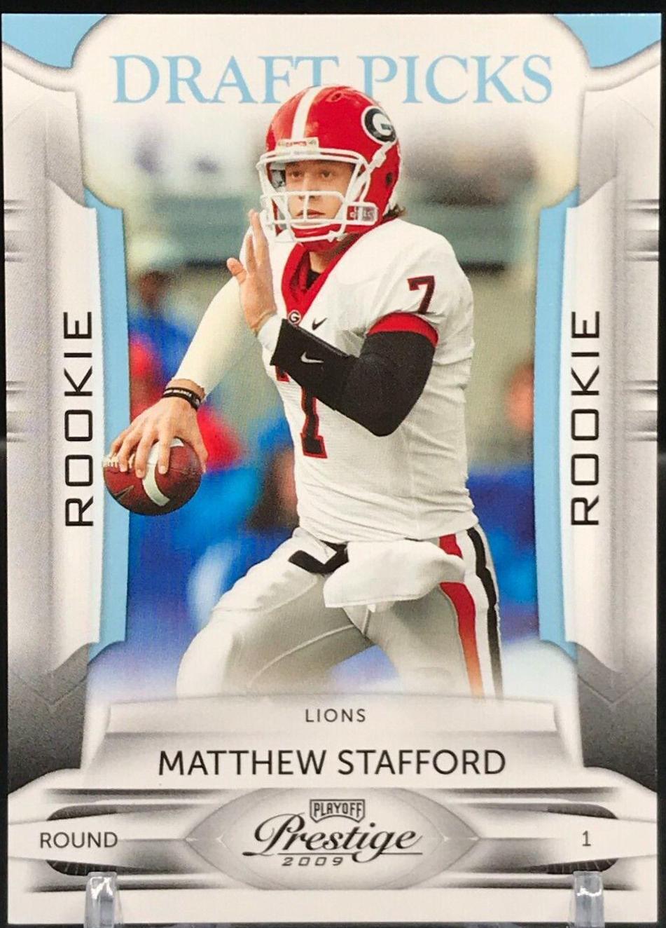 Matthew Stafford #172 2009 Playoff Prestige Football