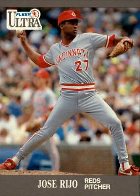 Jose Rijo #102 Baseball Cards 1991 Ultra