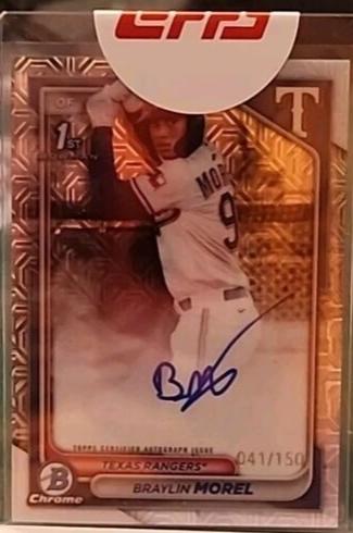 Braylin Morel [HTA Choice Refractor] #CPA-BM