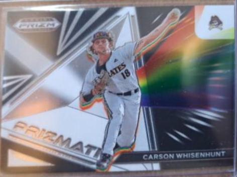 Carson Whisenhunt #PZ-CW Baseball Cards 2022 Panini Prizm Draft Picks Prizmatic