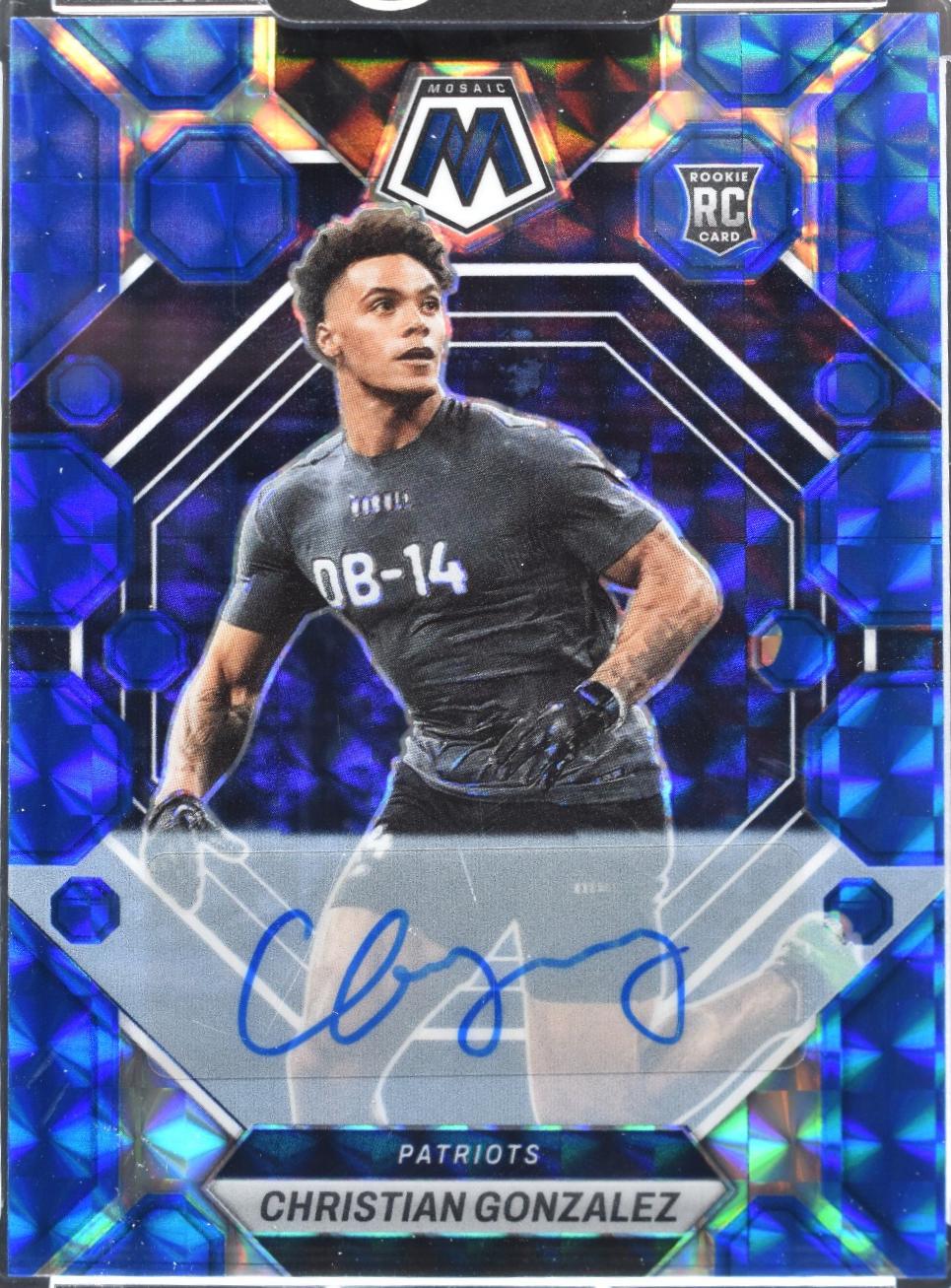 Christian Gonzalez [Autograph Blue] #300