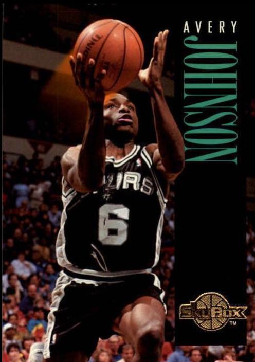 Avery Johnson #282 Basketball Cards 1994 SkyBox Premium