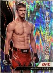 Arnold Allen [Flash] #18 Ufc Cards 2022 Panini Select UFC Phenomenon Prices