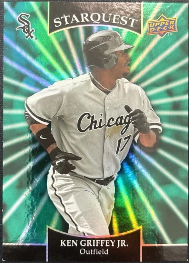 Ken Griffey Jr. [Emerald] #SQ-17 Prices | 2009 Upper Deck