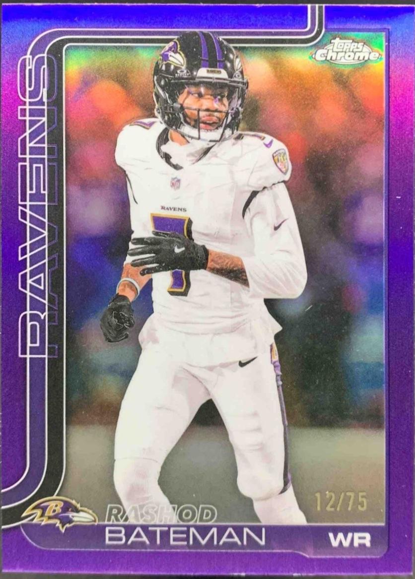 2025 Rashod Bateman [Purple Refractor] #21