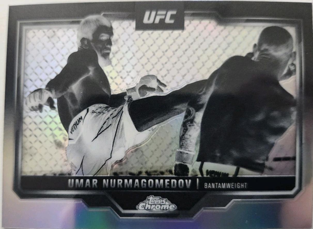 Umar Nurmagomedov [Negative Refractor] #107 Prices | 2025 Topps Chrome ...