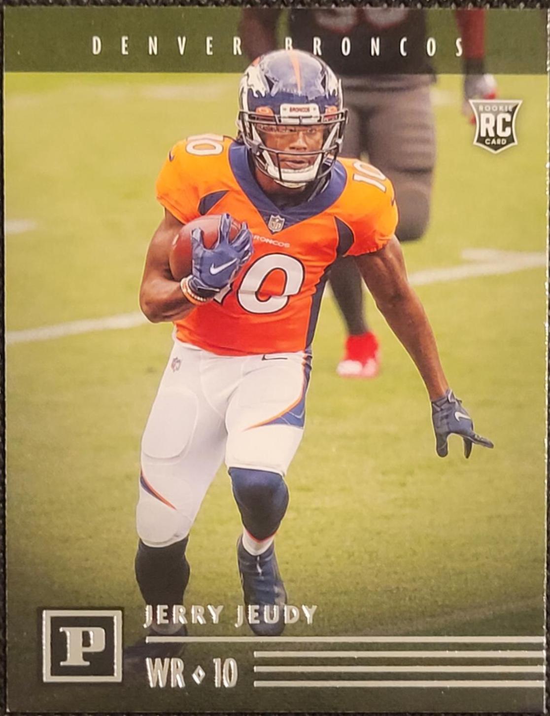 Jerry Jeudy #PA-15 Football Cards 2020 Panini Chronicles Panini
