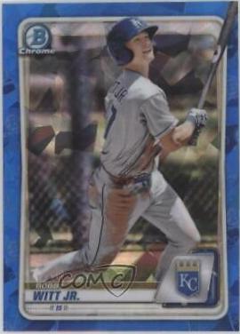 Bobby Witt Jr. #BD-152 Baseball Cards 2020 Bowman Draft Sapphire