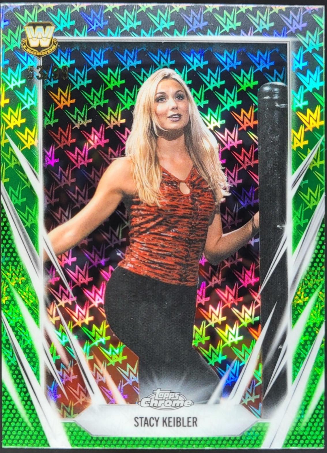 Stacy Keibler [Green Refractor] #121