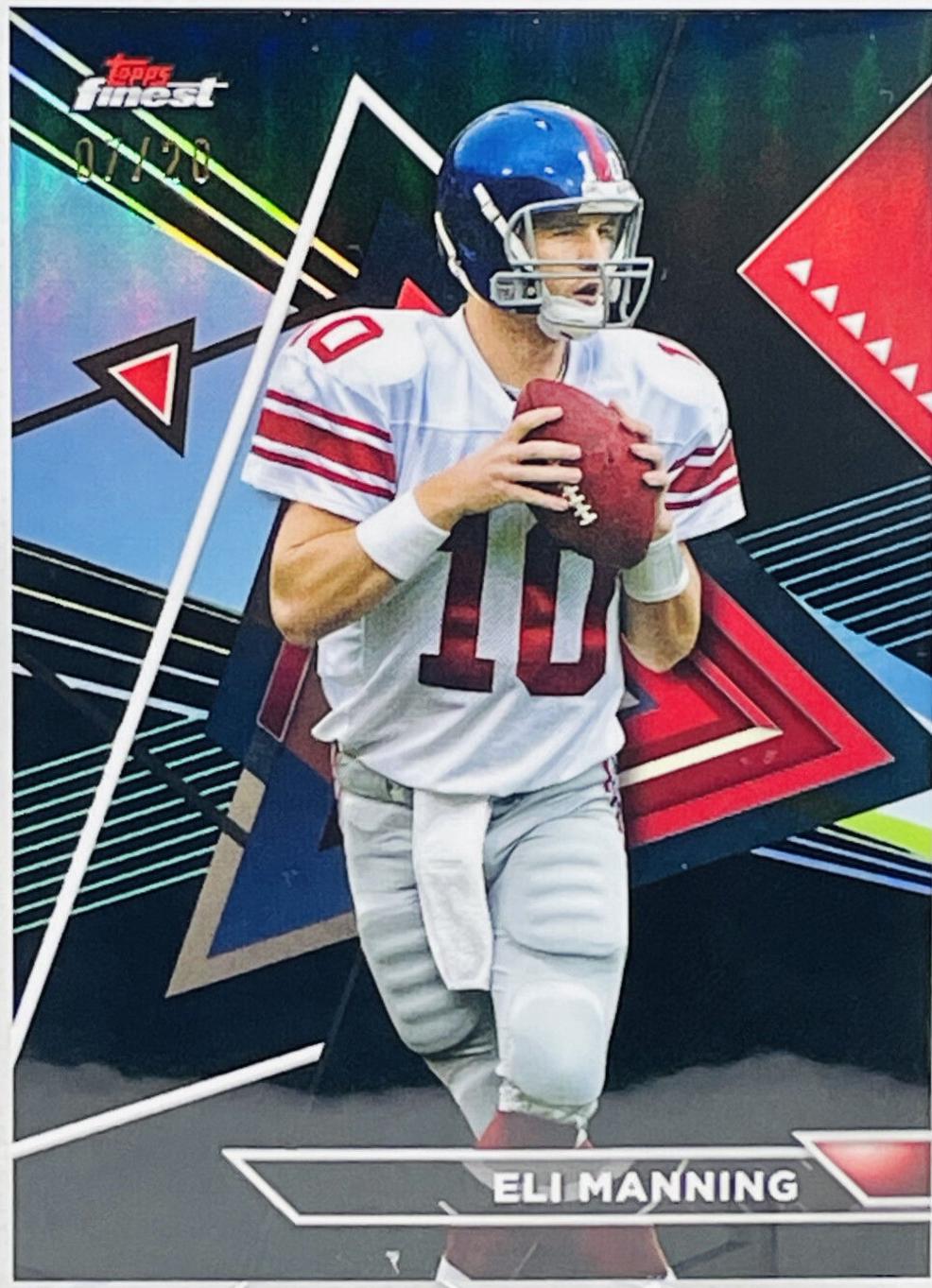 Eli Manning [Black Geometric] #218
