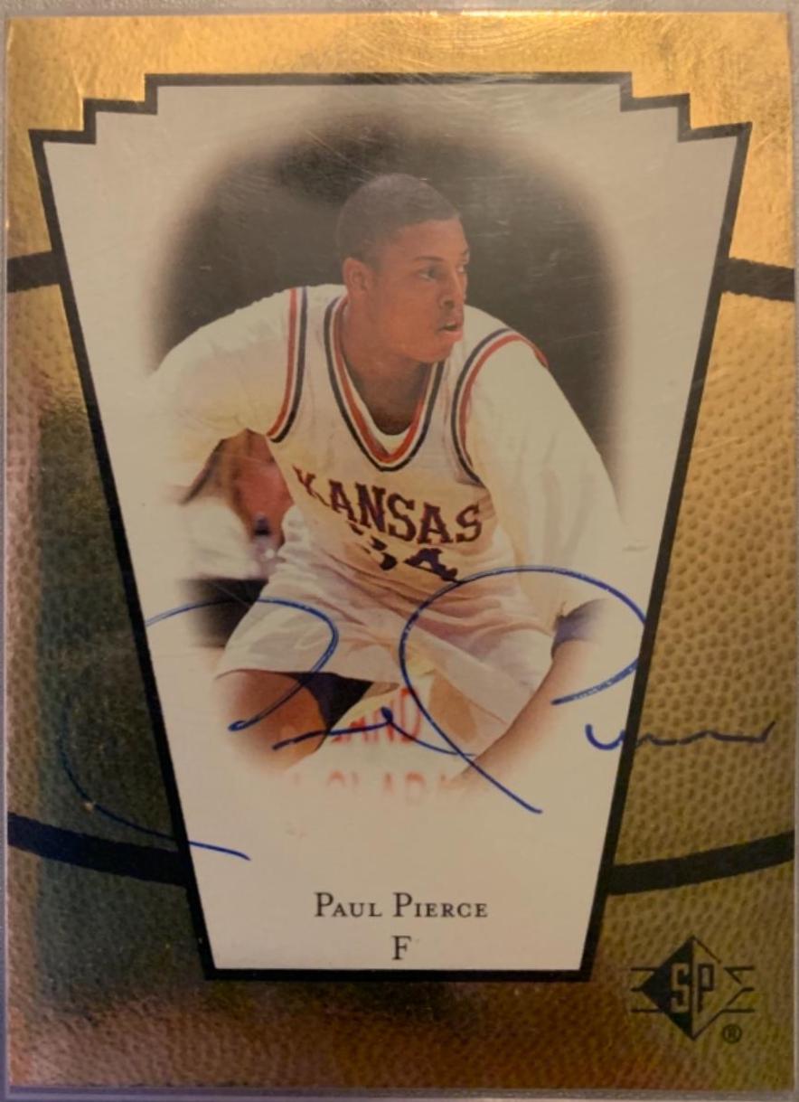 Paul Pierce #PP Basketball Cards 1998 SP Top Prospects Vital Signs