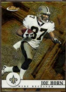 Joe Horn #23 Football Cards 2001 Topps Finest