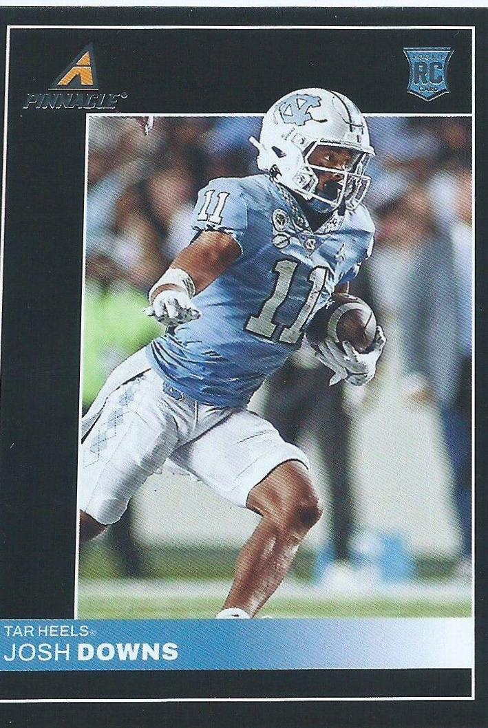 Josh Downs #22 Football Cards 2023 Panini Chronicles Draft Picks Pinnacle
