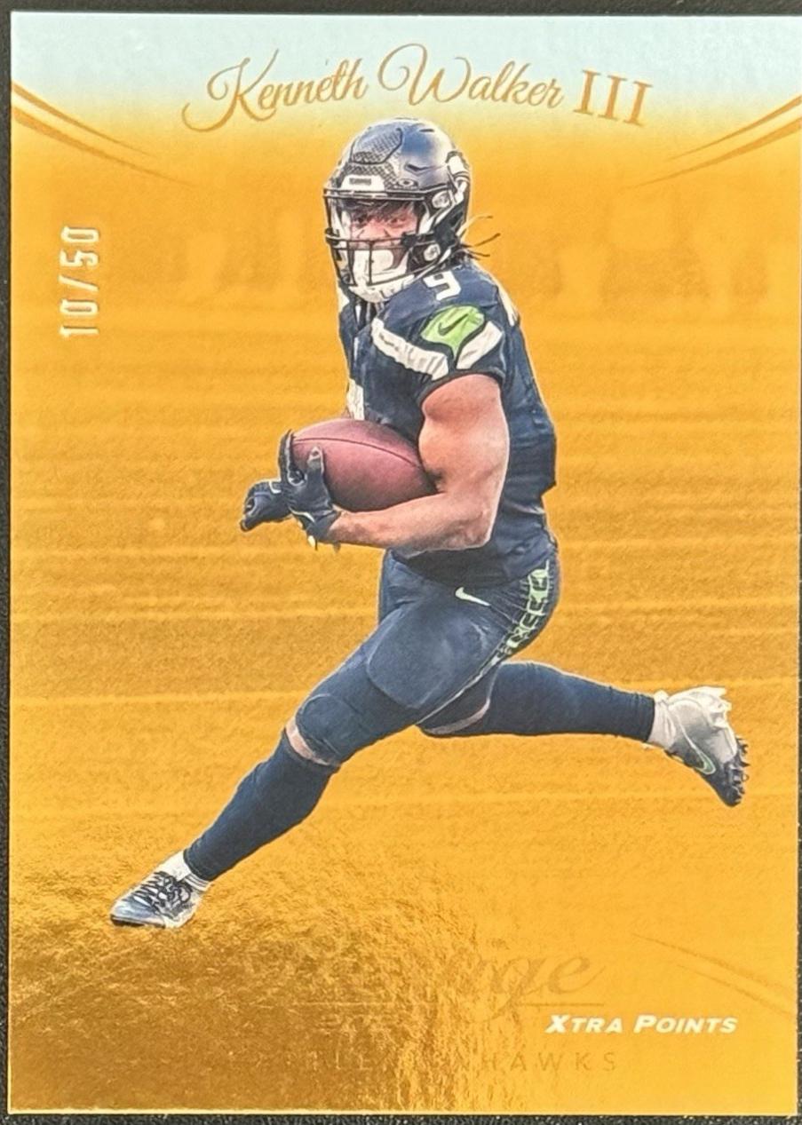 Kenneth Walker III [Orange Xtra Points] #266 Prices | 2024 Panini