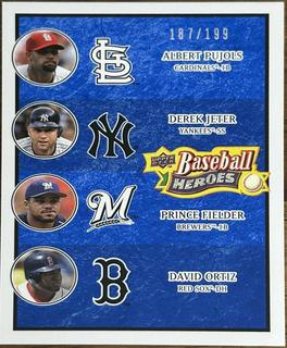 Albert Pujols, David Ortiz, Derek Jeter, Prince Fielder