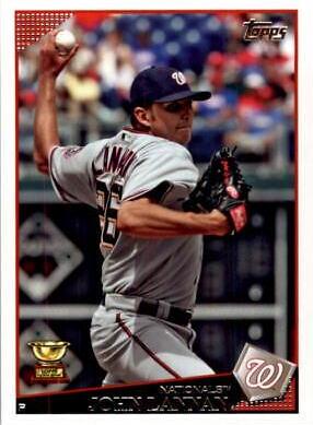 John Lannan #483 Baseball Cards 2009 Topps