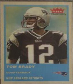 Tom Brady #51 2004 Fleer Tradition Football