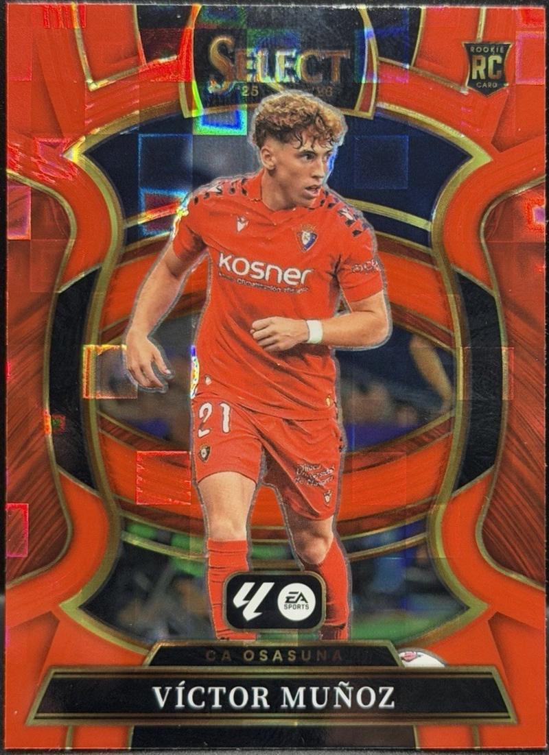 Victor Munoz [Red Pandora] #42 Prices | 2025 Panini Select La Liga