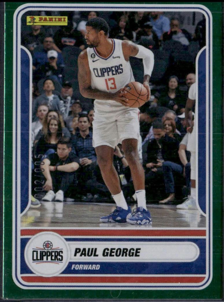 Paul George #28 2023 Panini NBA Sticker & Card