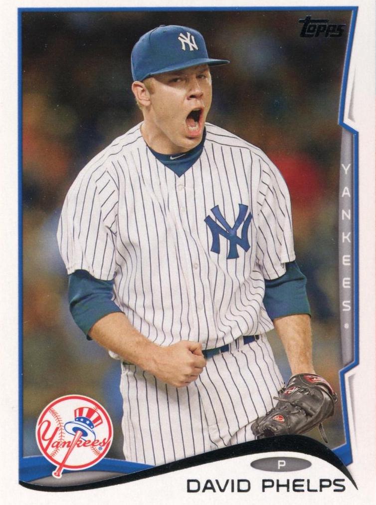 David Phelps #US-127 Baseball Cards 2014 Topps Update