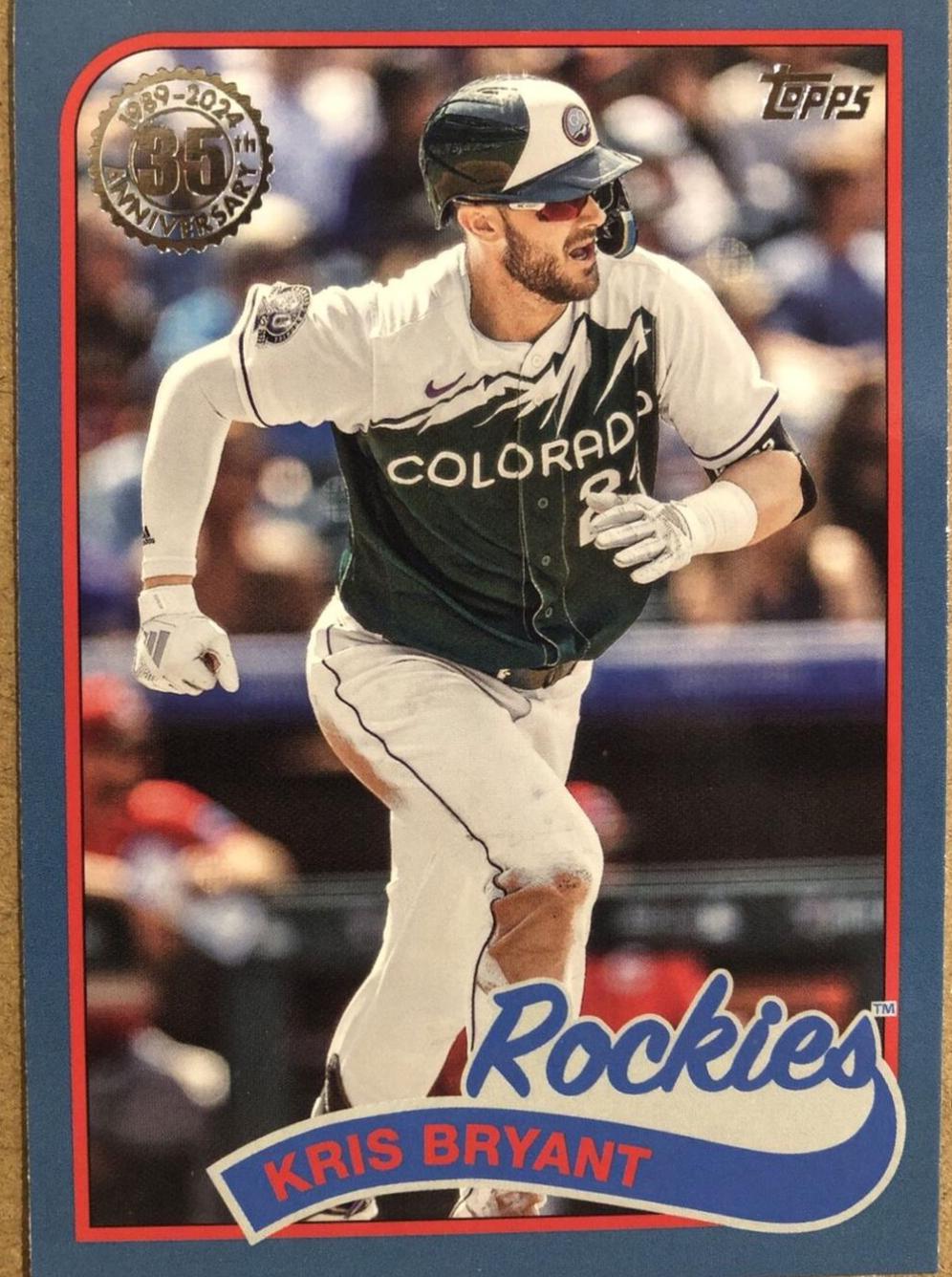 Kris Bryant [Blue] #89B-37